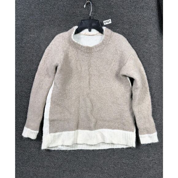 Soft Surroundings Sweaters - Soft Surroundings Alpaca Wool Tundra Sweater Women's Size S In Desert Stone